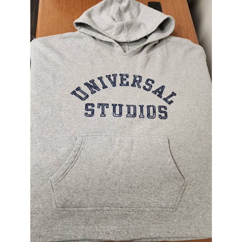 Universal Studios grey poncho sweatshirt hoodie. One size